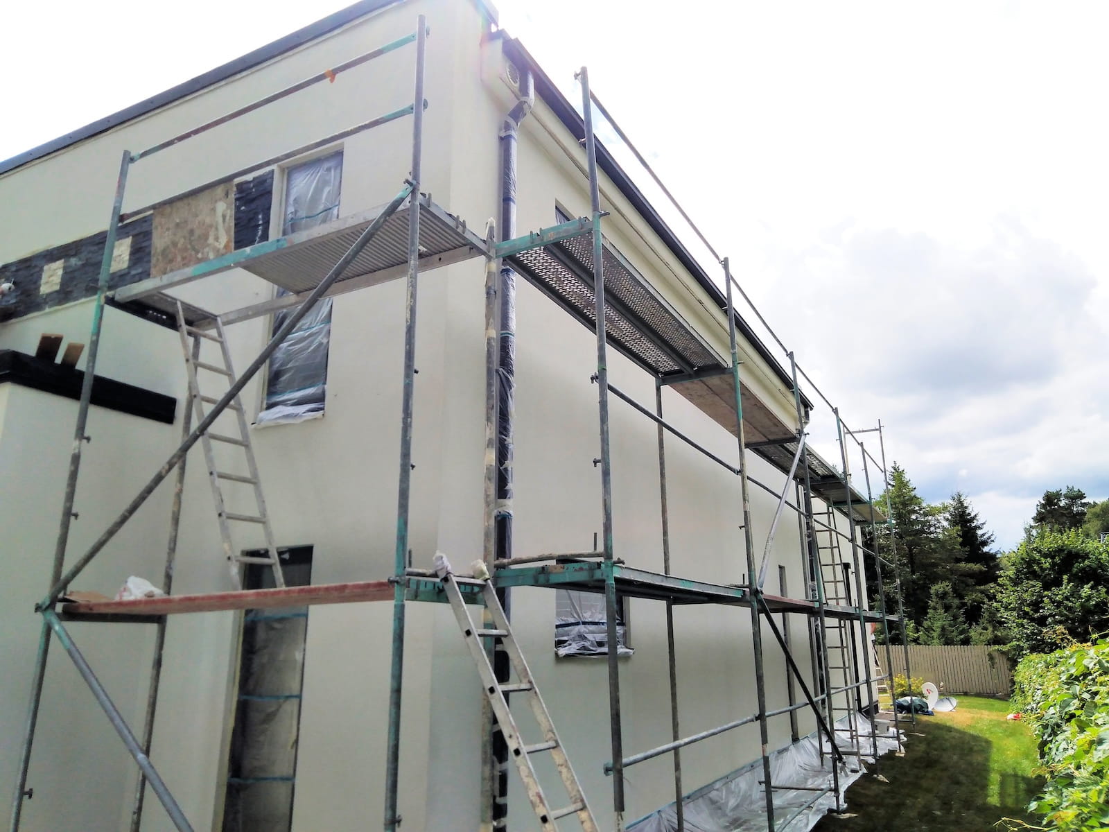Rénovation mur extérieurs
